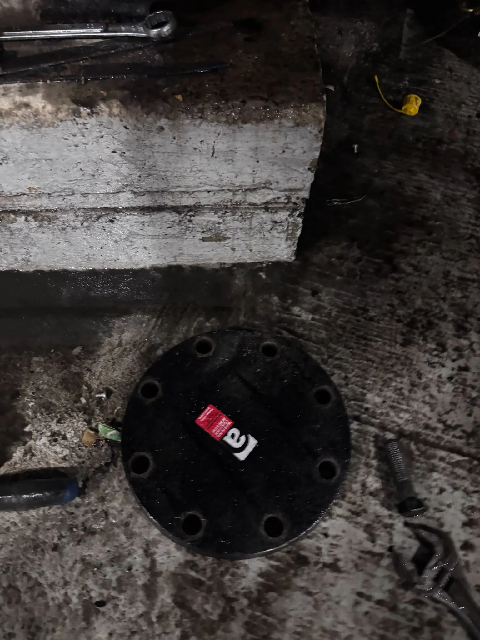 Artex scraping from a concrete ceiling during Greenwich refurbishment