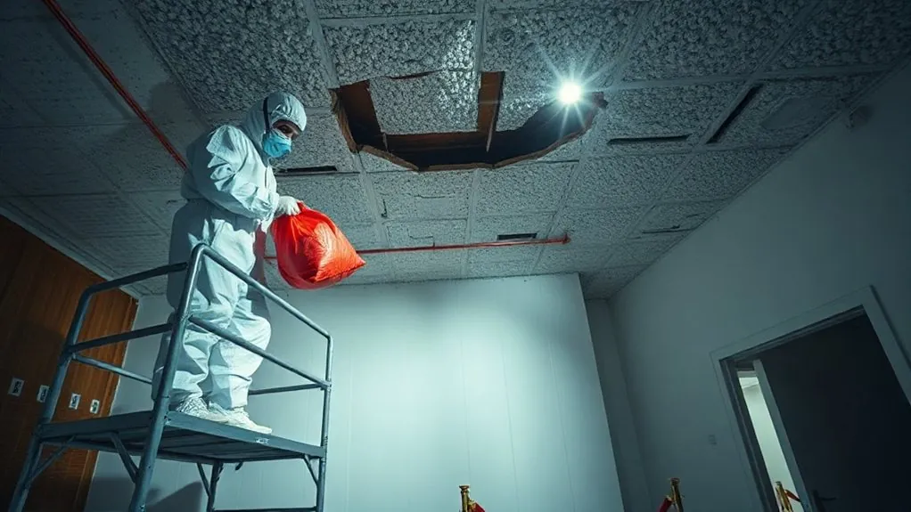 Asbestos Ceiling Removal in Greenwich — HSE-licensed specialists